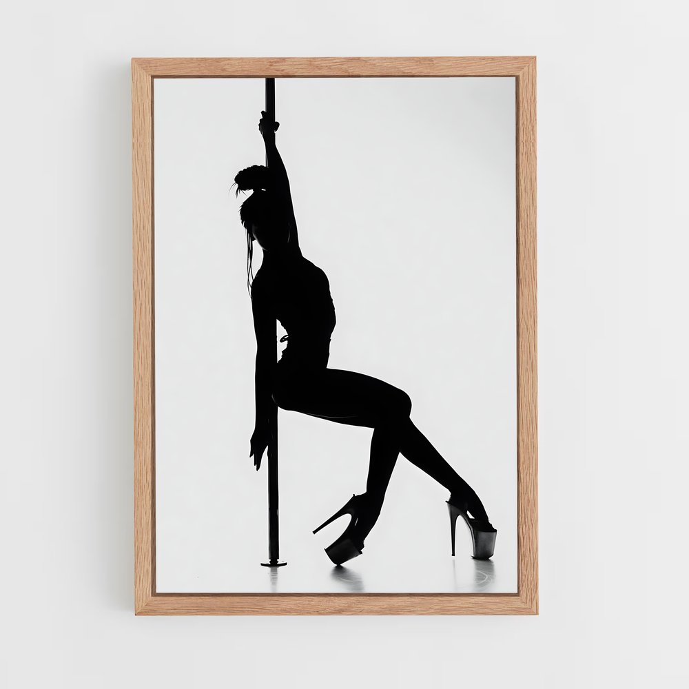 Poster Pole dancing mue – affiche Danse (vue 4)